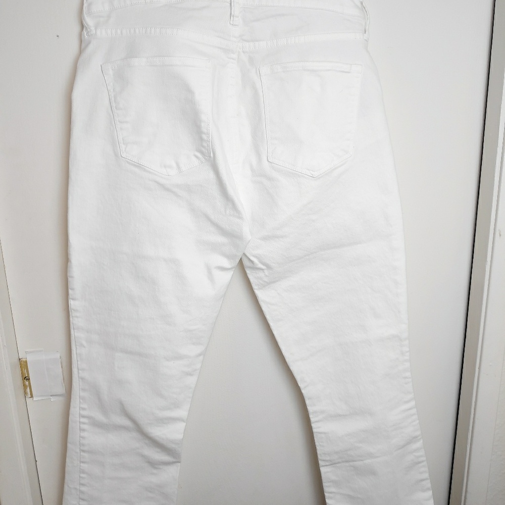 GAP woman's straight  white jeans - Picture 4 of 8